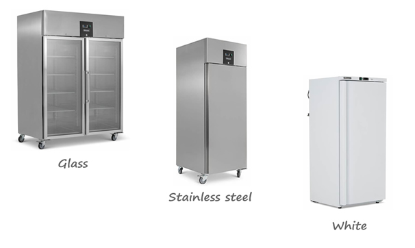 Blizzard upright refrigerators